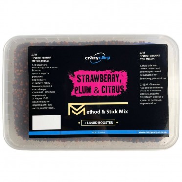 Strawberry, Plum & Citrus: Method & Stick Mix (2в1 - Strawberry