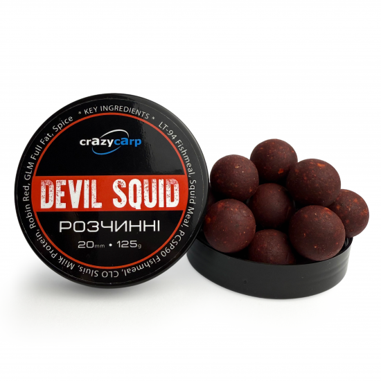 Devil Squid: Hookbaits (розчинні) - 20 мм