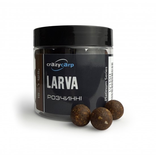 Larva: Hookbaits (розчинні) - 15 мм