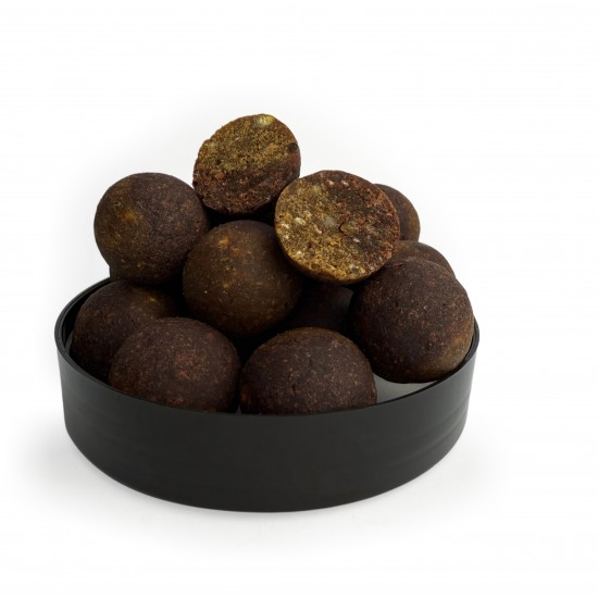 Black Opium & Larva: Split Hookbaits (варені) - 18 мм