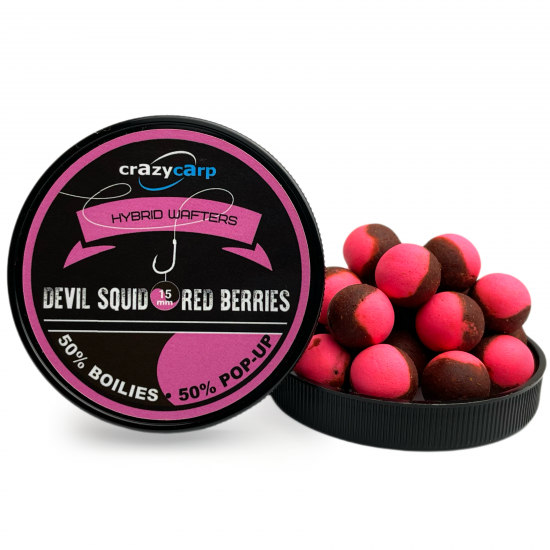 Devil Squid & Red Berries Hybrid Wafters 15 мм