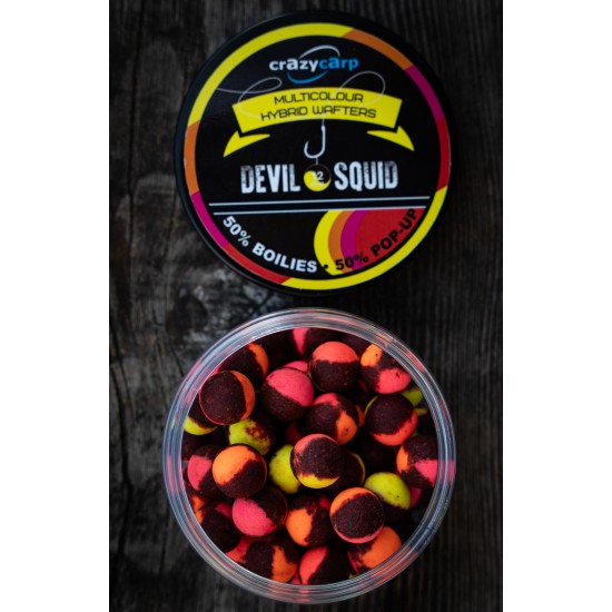 Devil Squid Multicolour Hybrid Wafters - 12 мм Devil Squid Multicolour Hybrid Wafters - 12 мм