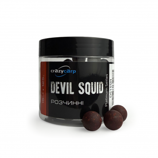 Devil Squid: Hookbaits (розчинні) - 15 мм