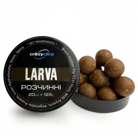 Larva: Hookbaits (розчинні) - 20 мм