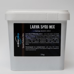 Larva Spod Pellets Mix 3-8mm - 3 кг (відро)