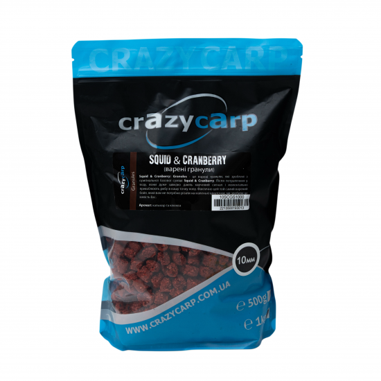 Squid & Cranberry: Granules (варені) 10 мм - 1 кг